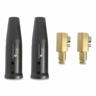 Cable Connector, LC40 Female, Ball Point Connection, 1/0-2/0 Cable Capacity